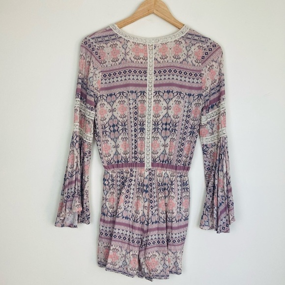 L*space by Monica Wise Lovestruck Remini romper. Size small. - Picture 7 of 8